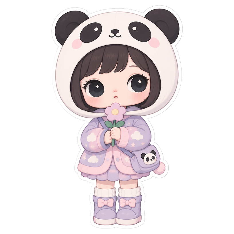 A little blind box figure